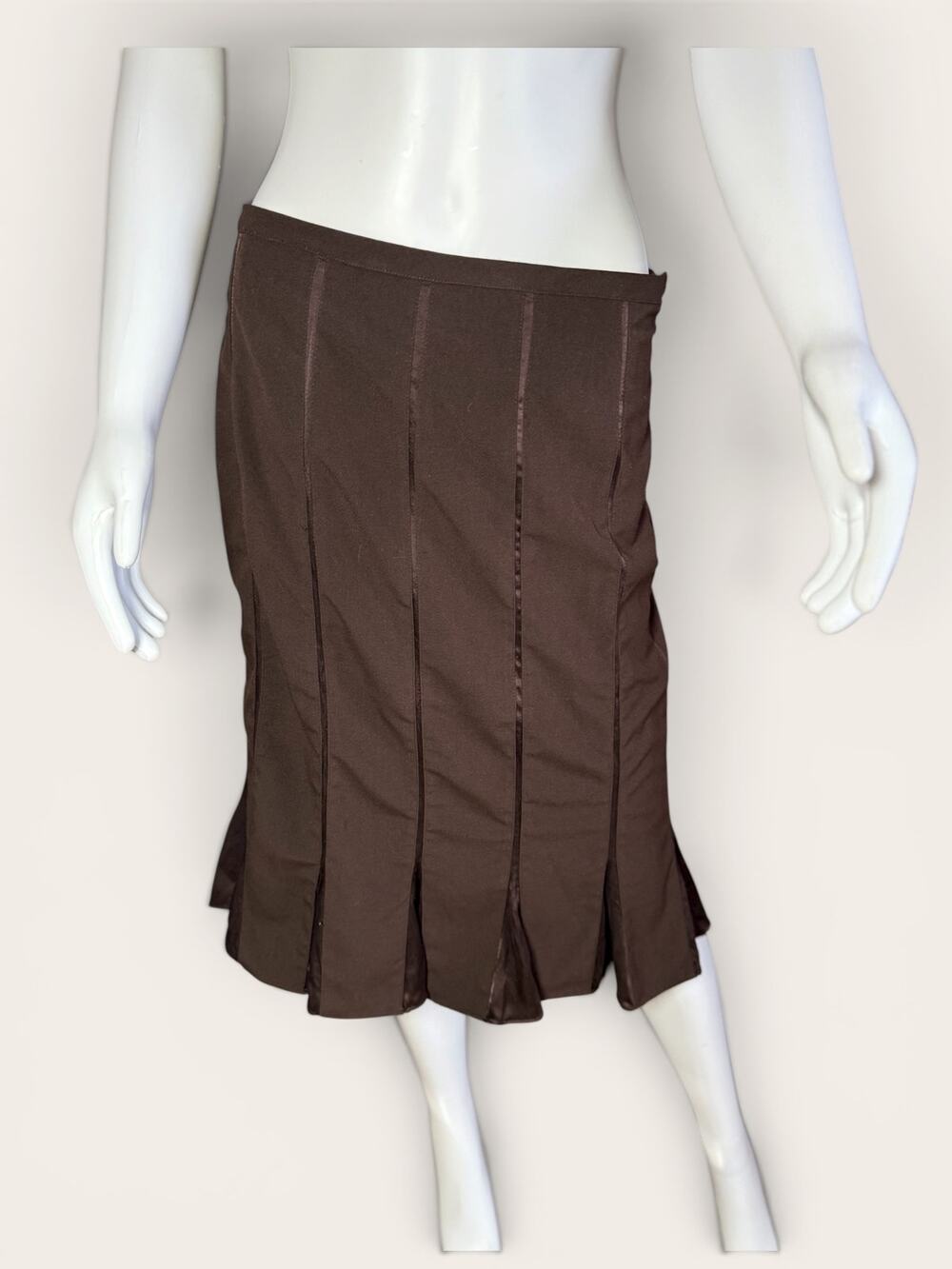 Sunny Leigh Midi Skirt Flared High Waist Classic - Sz 8
